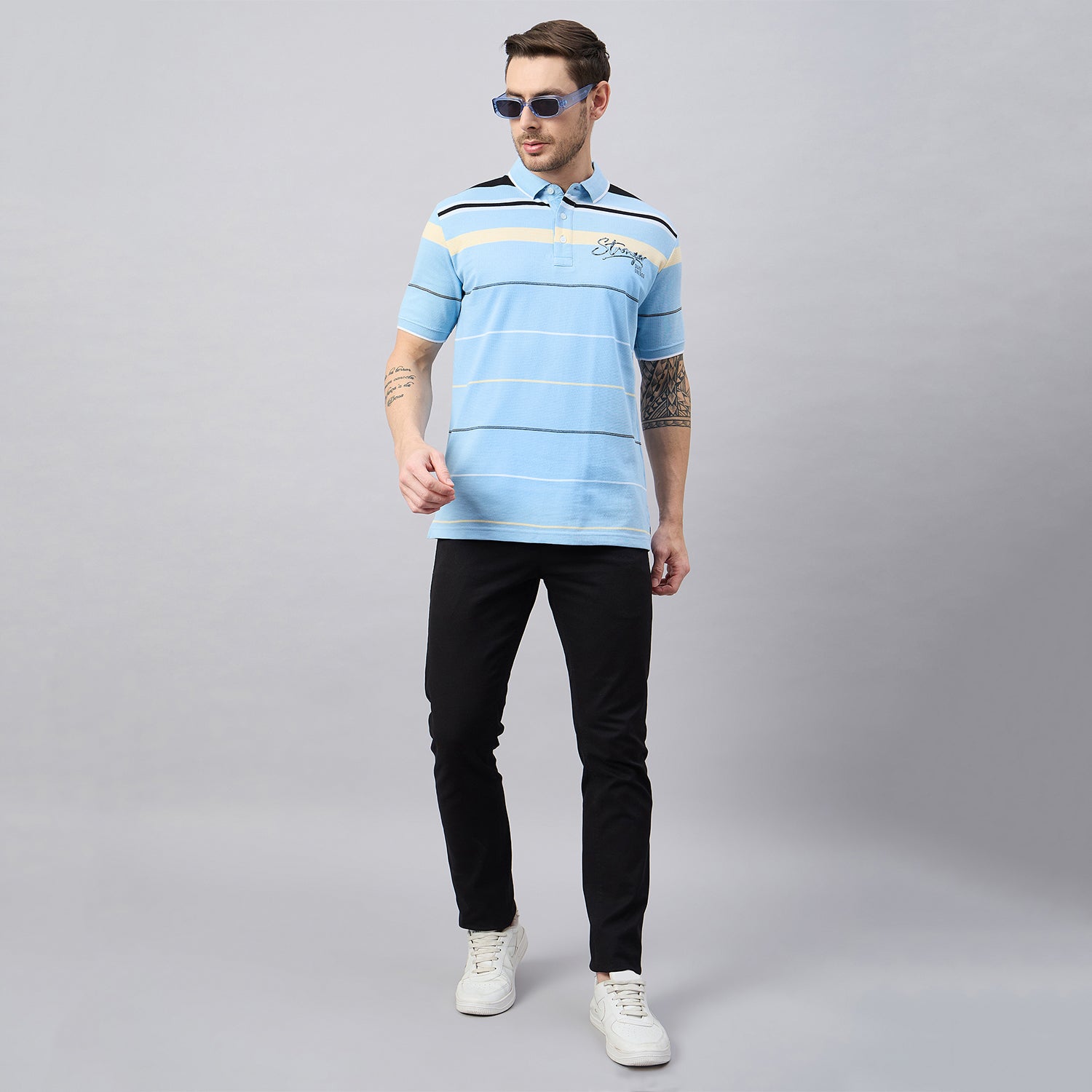 Duke Urban Men Half Sleeve Cotton Polo Tshirt (ON3250)