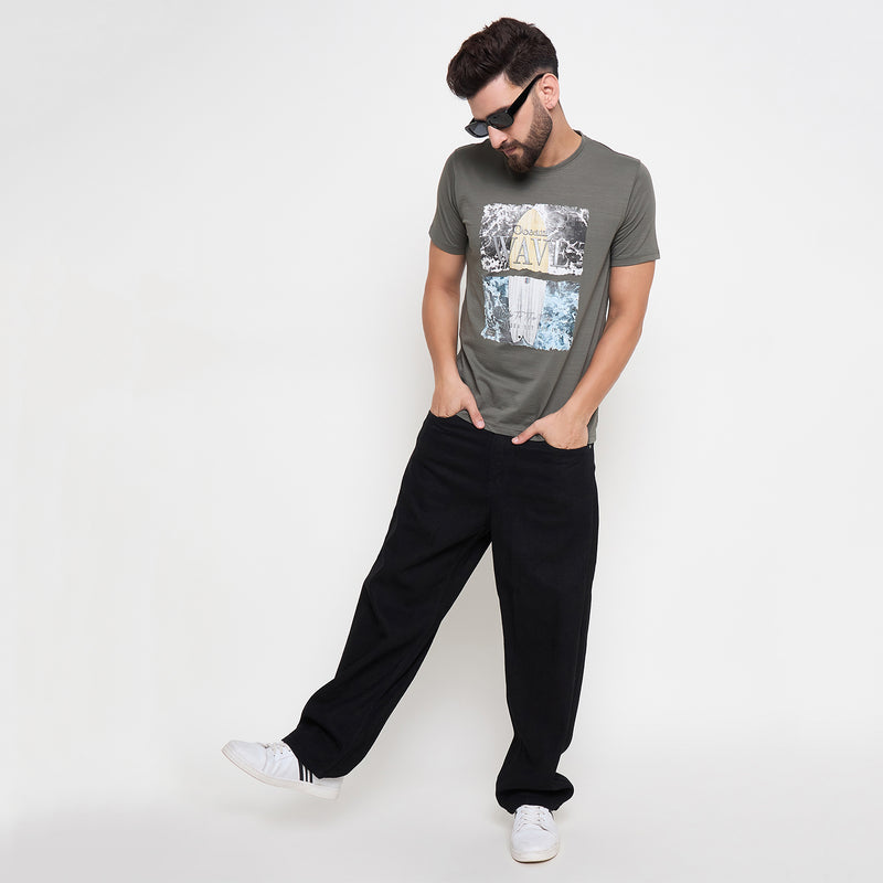 Duke Urban Men Half Sleeve Cotton Tshirt (LF7225)