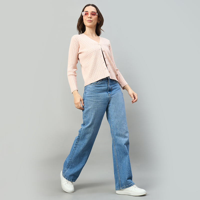 Duke Urban Women Round Neck Full Sleeve Sweater (SDS1524)