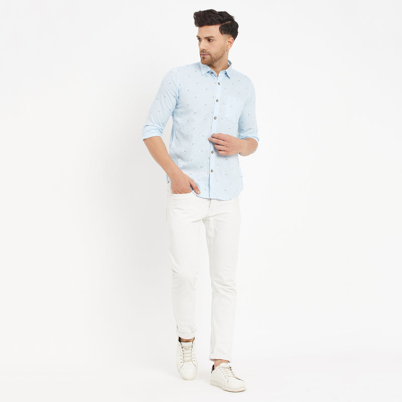 Duke Urban Men Full Sleeve Cotton Shirt (SD7PLDAQ)