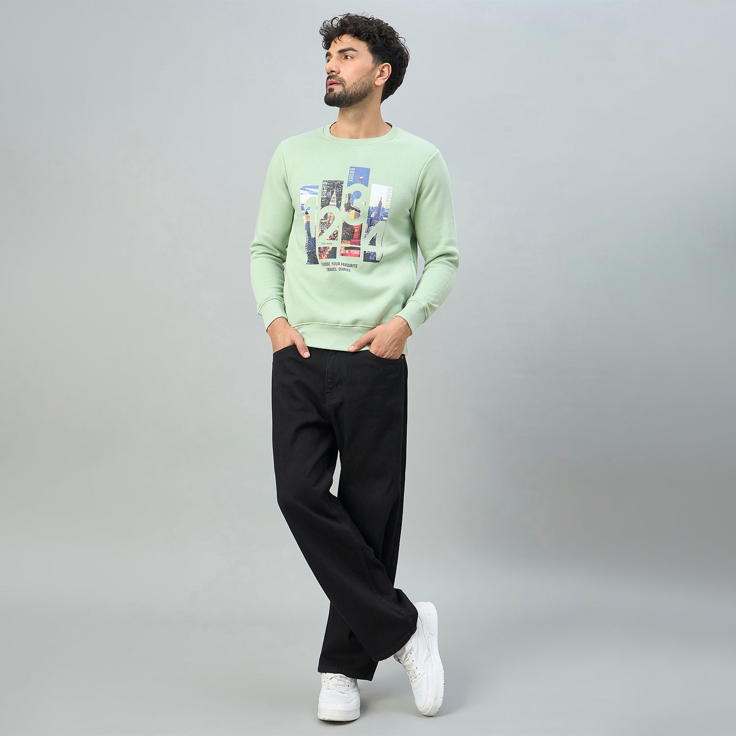 Duke Urban Men Round Neck Sweatshirt (LF6342)