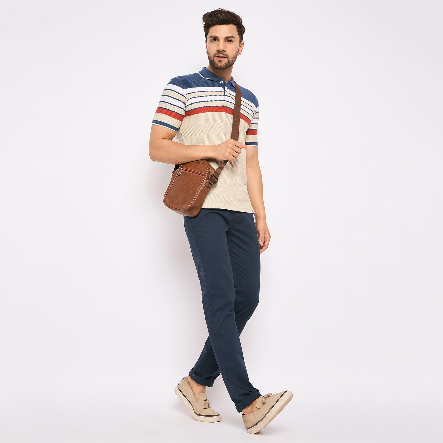 Duke Urban Men Half Sleeve Cotton T-shirt (LF7215)