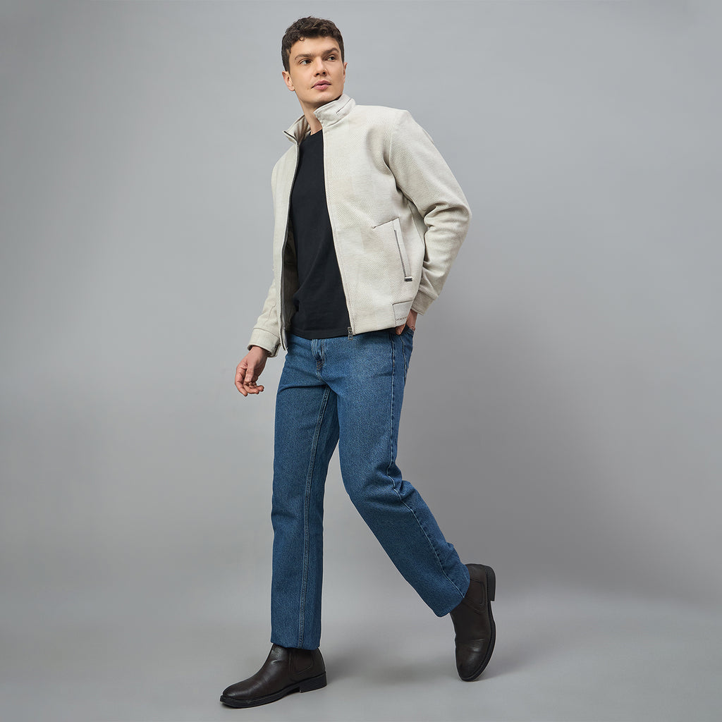 Duke Urban Men Full Sleeve High Neck Bomber Jacket (SDZ3181R)