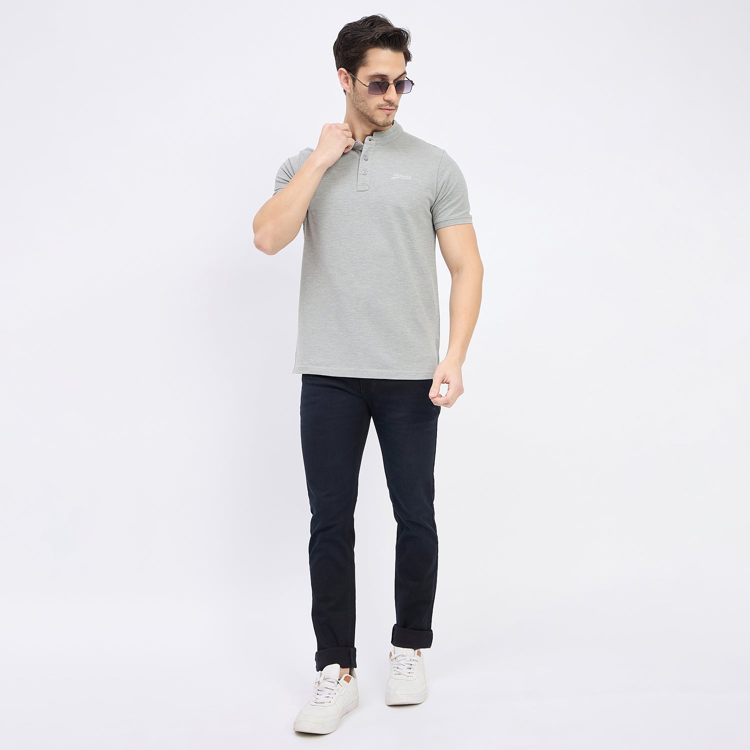 Duke Urban Men Half Sleeve Cotton T-shirt (LF7220)