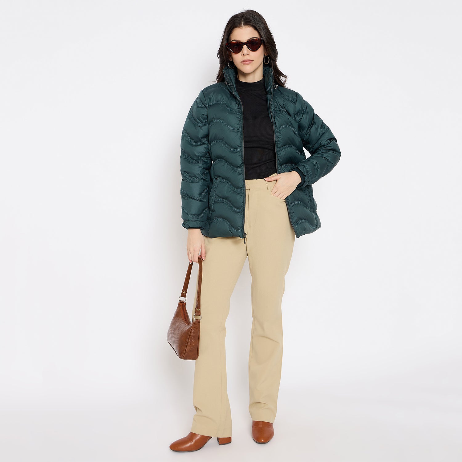 Duke Urban Women Full Sleeve Padded Jacket (SDZ4117)