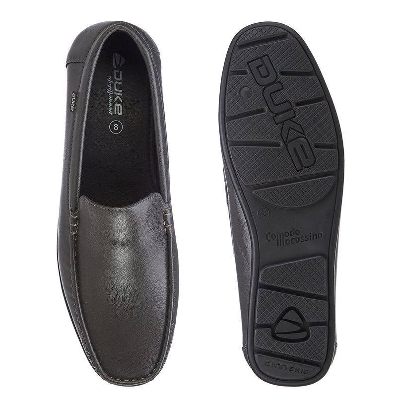 Duke Mens Mist Steel Loafers (FWD4043)
