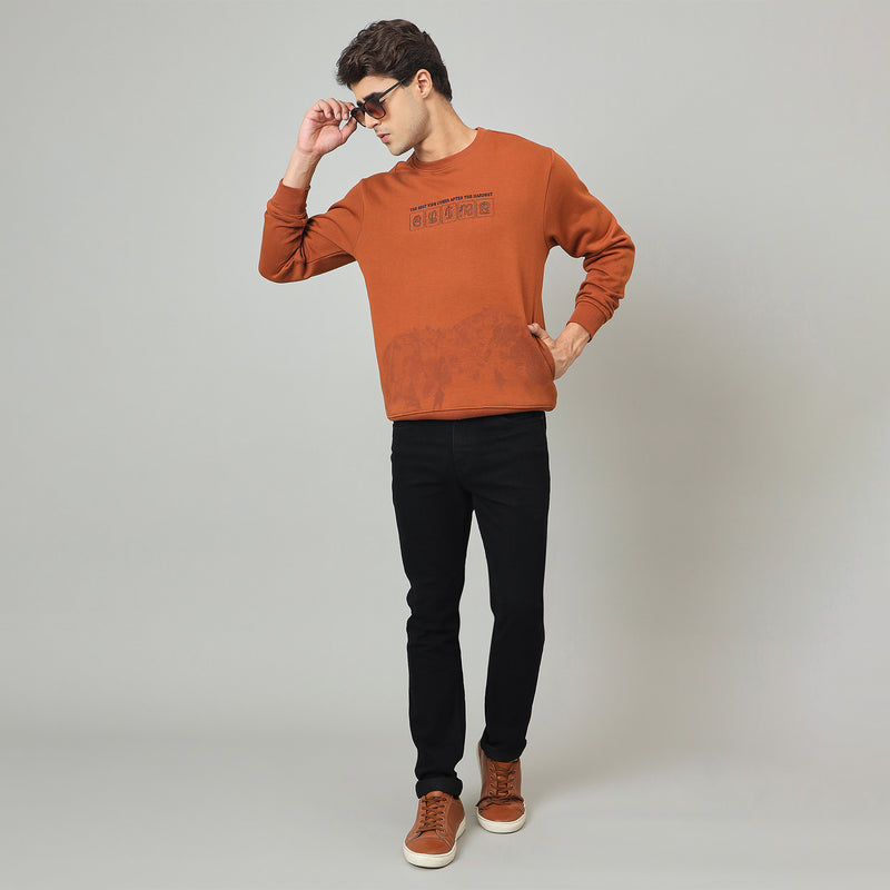 Duke Urban Men Round Neck Regular Sweatshirt (LF6348)