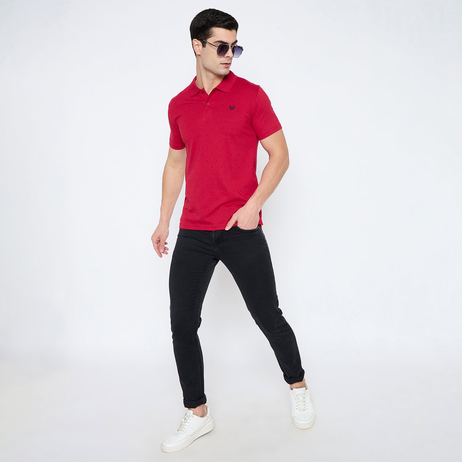 Duke Stardust Men Half Sleeve Cotton T-shirt (ONSD59)
