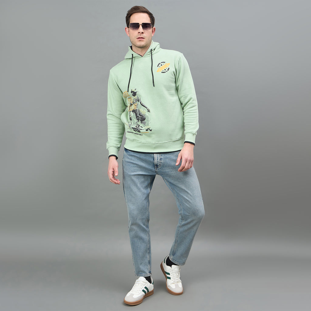 Duke Urban Men Full Sleeve Hooded Sweatshirt (MLF6391)