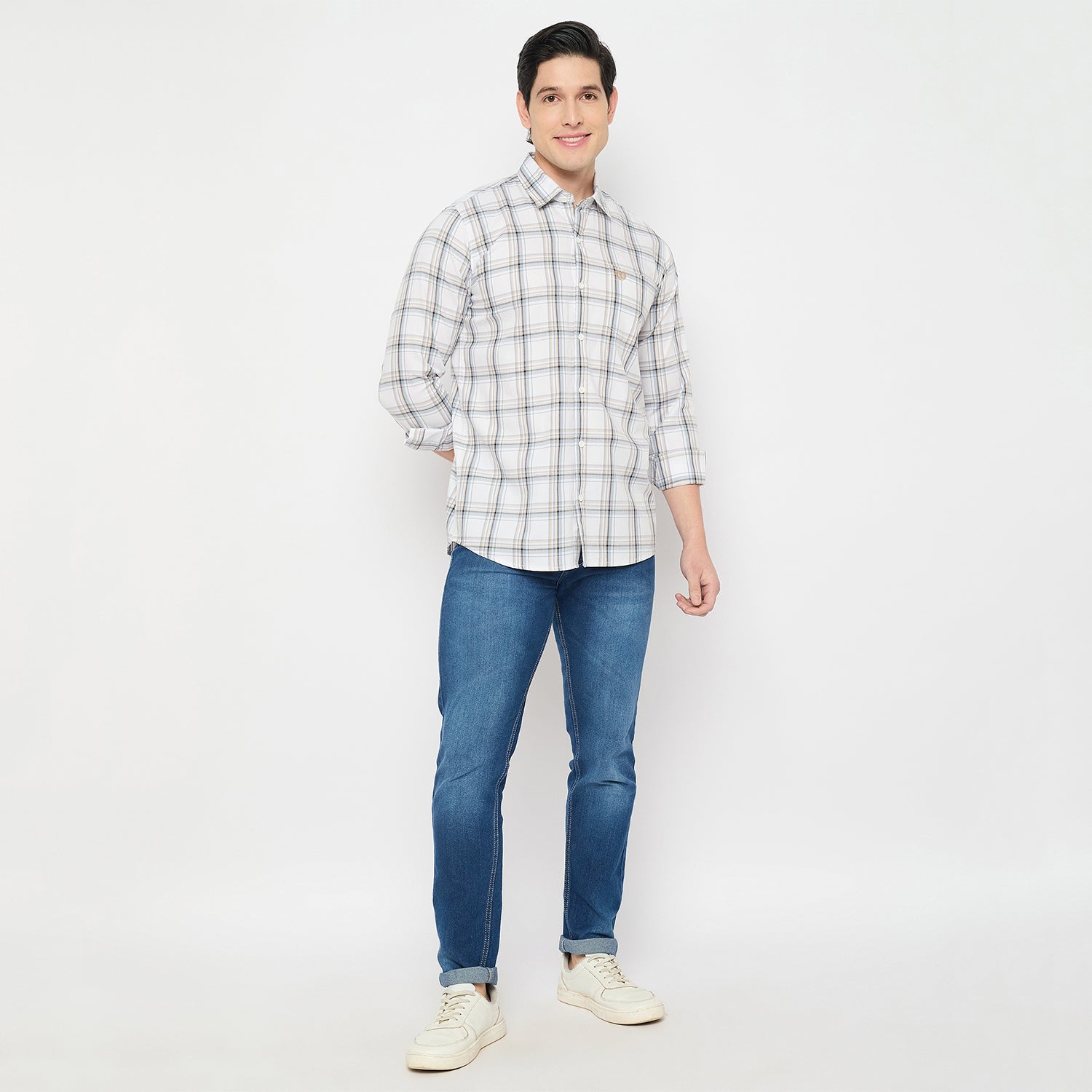 Duke Urban Men Full Sleeve Cotton Shirt (SDO6CHC)