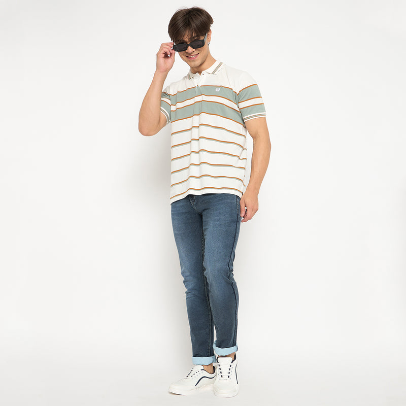 Duke Strardust Men Half Sleeve Cotton T-shirt (LF7127)