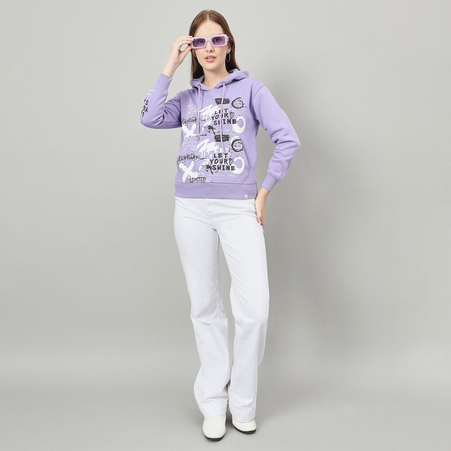 Duke Urban Women Hooded Regular Sweatshirt (LFX959)