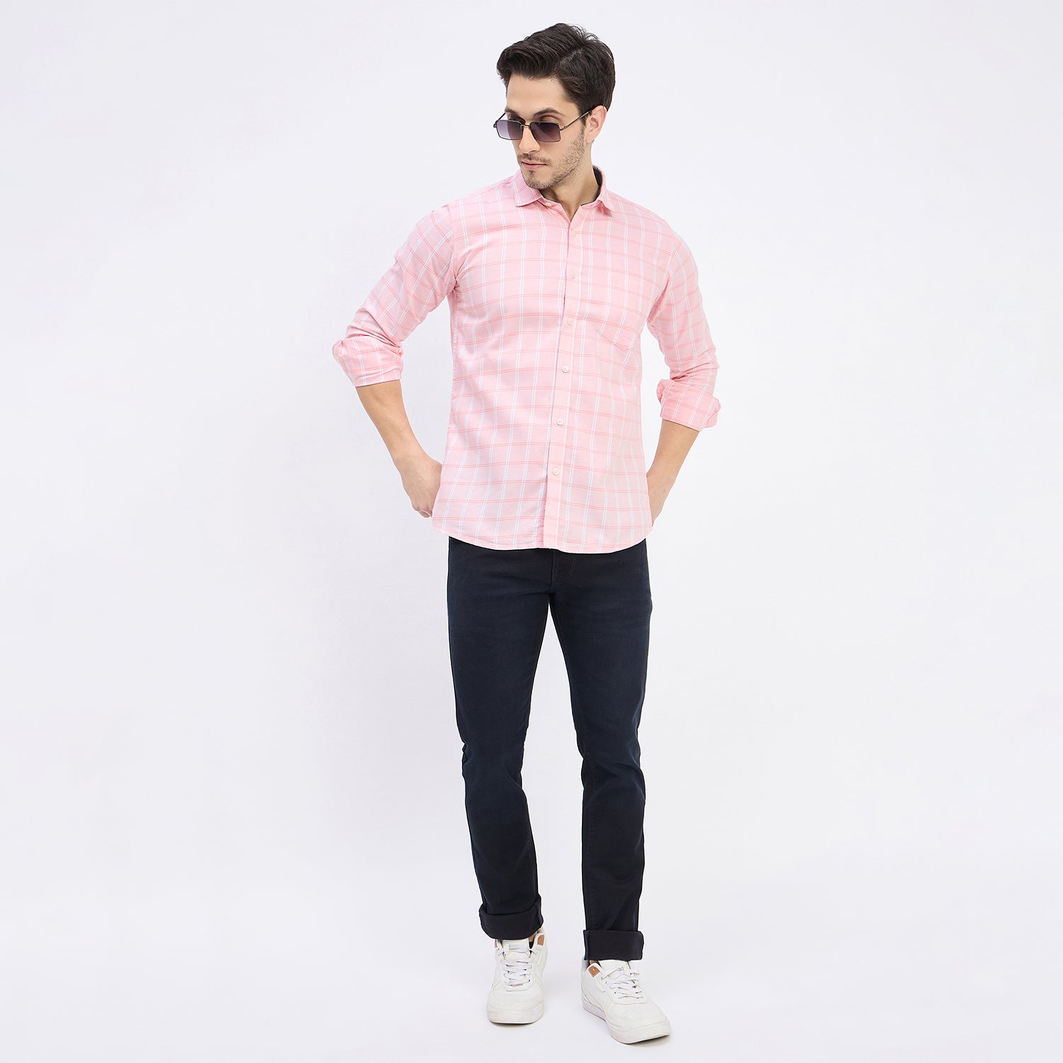 Duke Urban Men Full Sleeve Cotton Shirt (SDO8CKAC)