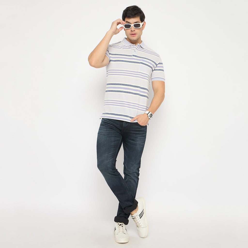 Duke Urban Men Half Sleeve Cotton Tshirt (LF7360)