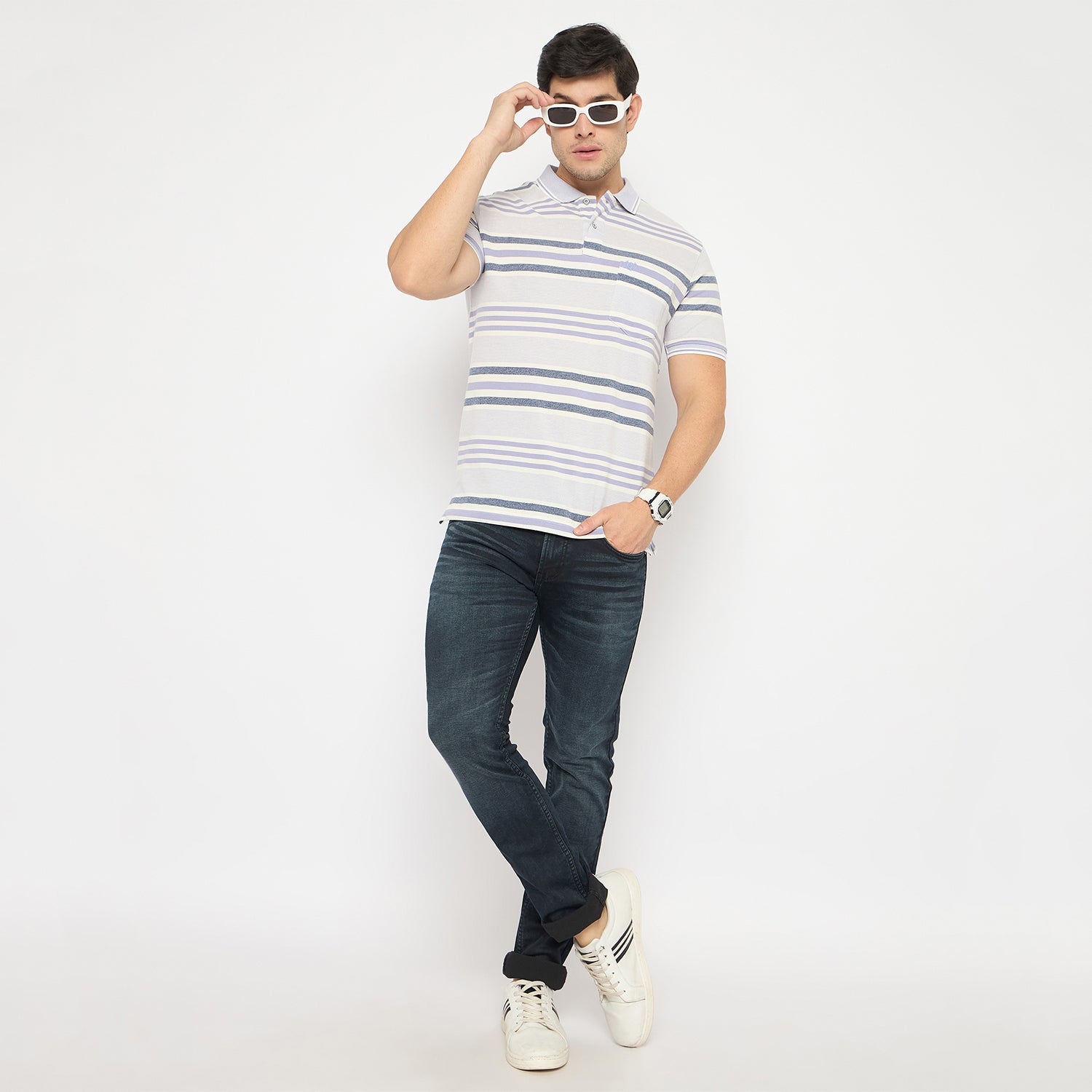 Duke Urban Men Half Sleeve Cotton Tshirt (LF7360)