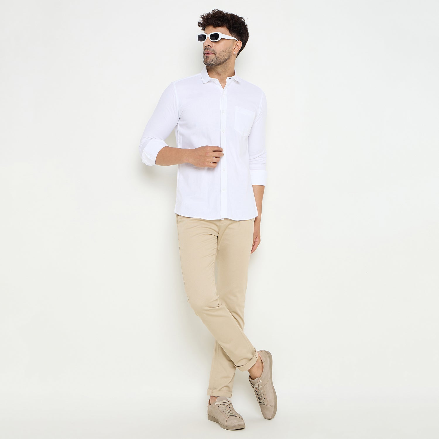 Duke Urban Men Full Sleeve Cotton Shirt (SDO8PLDA)
