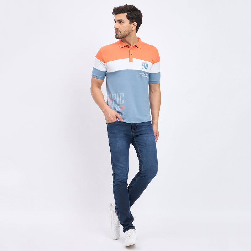 Duke Stardust Men Half Sleeve Cotton T-shirt (LF7173)