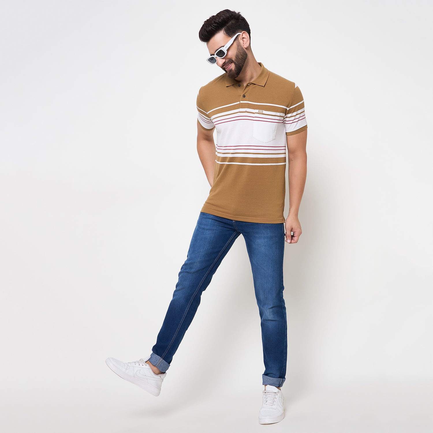 Duke Urban Men Half Sleeve Cotton T-shirt (LF7273)