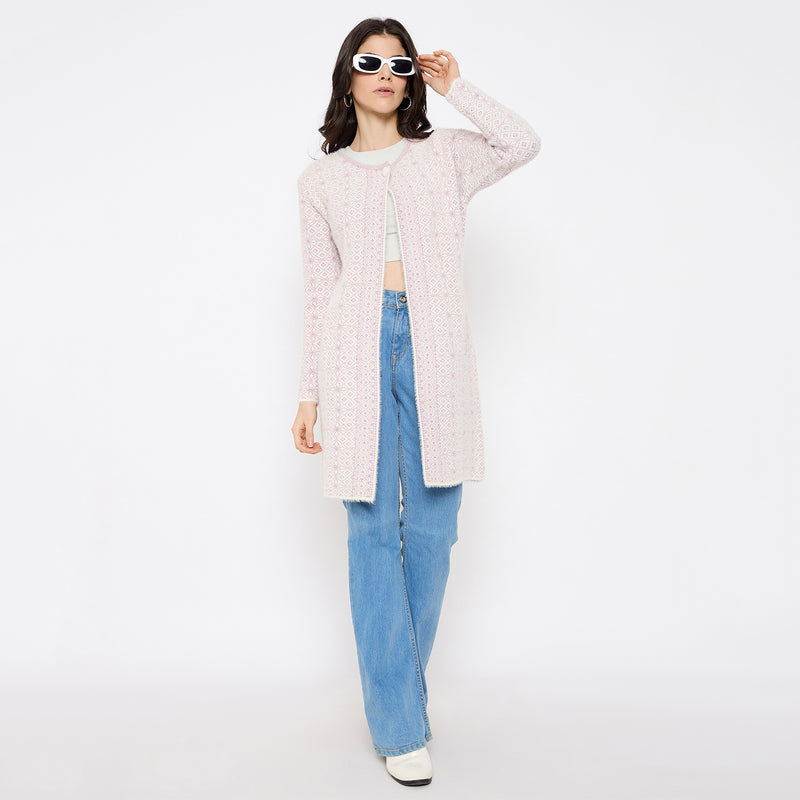 Duke Urban Women Full Sleeve Long Shrug (SDS1222)