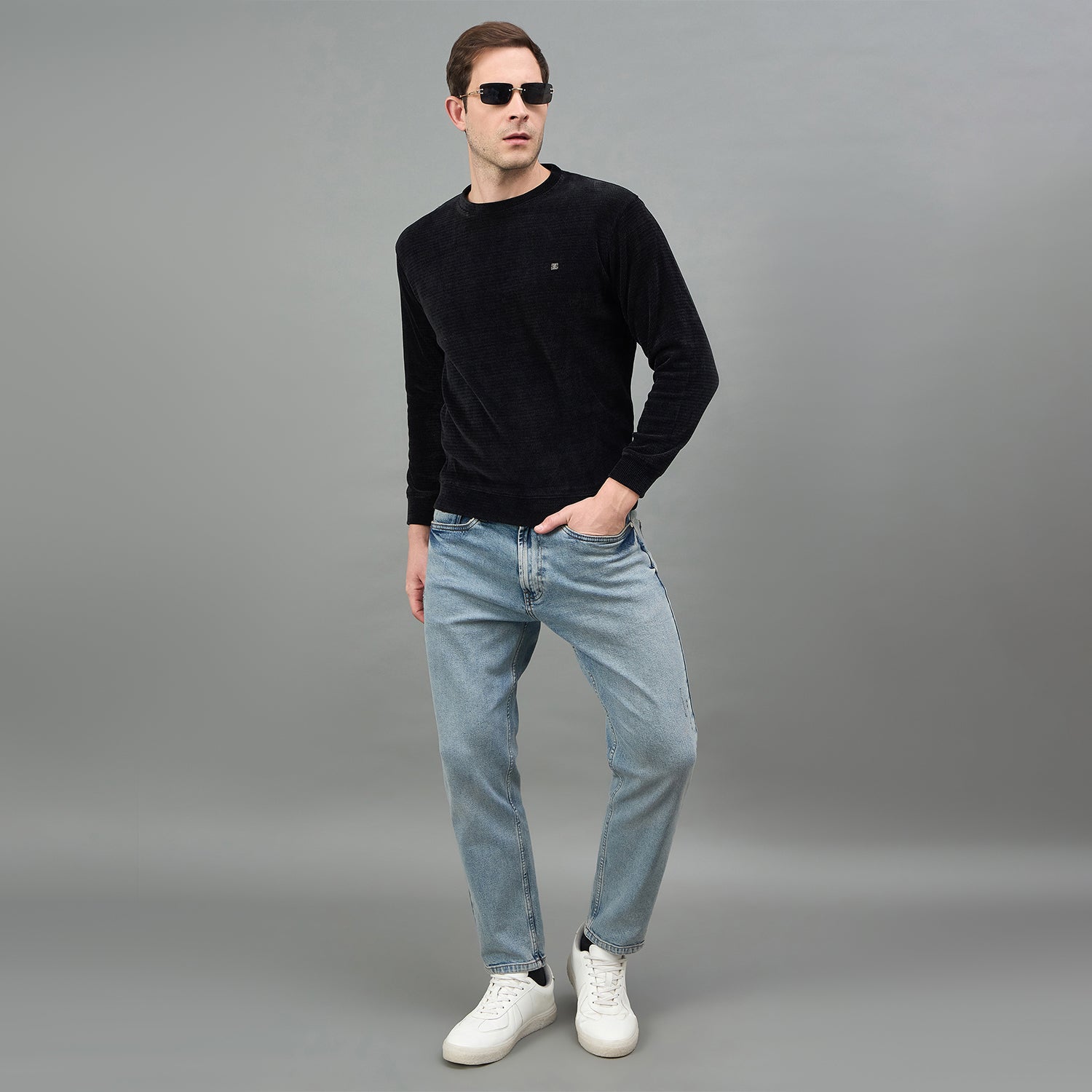 Duke Urban Men Round Neck Full Sleeve Sweatshirt (LF6483)