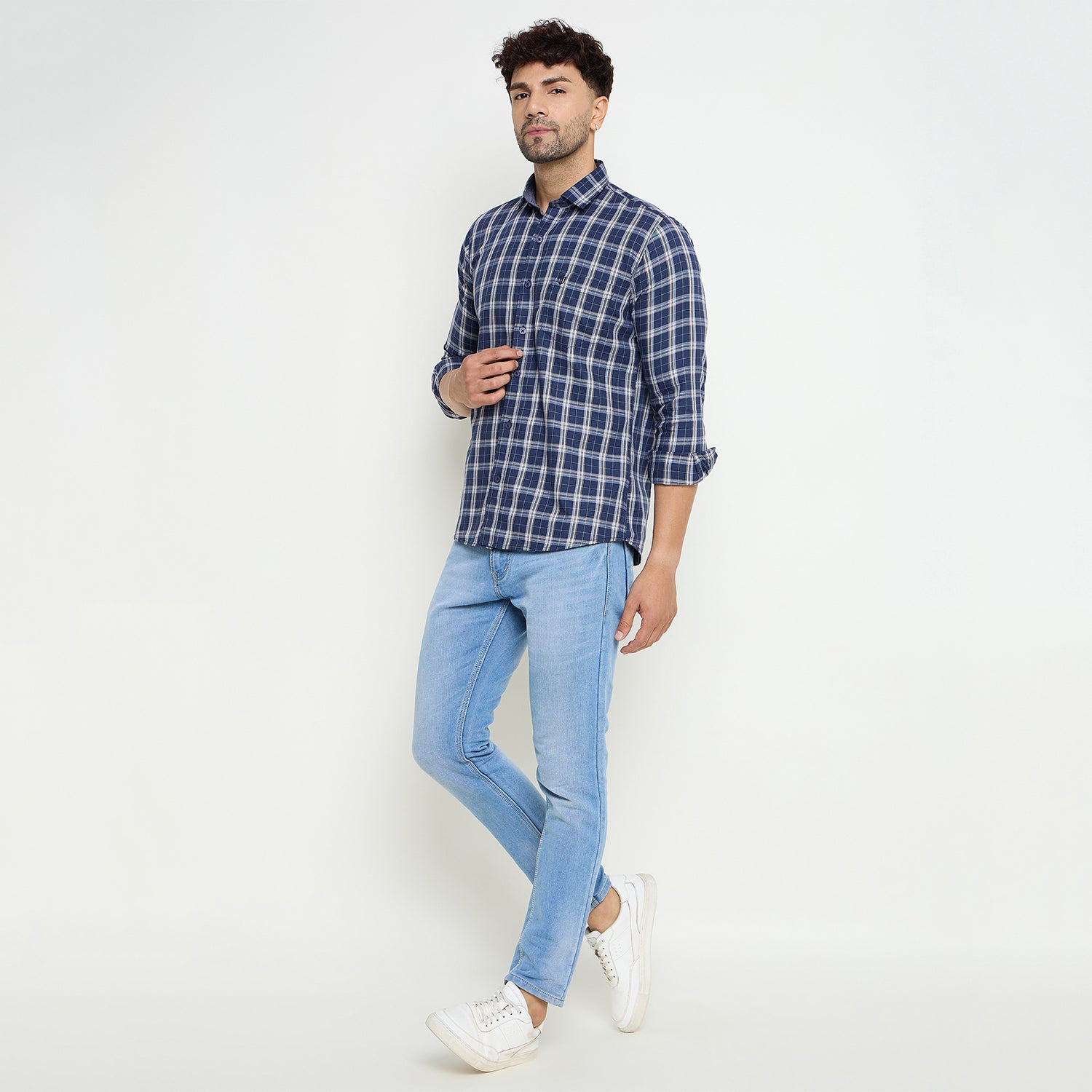 Duke Urban Men Full Sleeve Cotton Shirt (SDO8CKP)