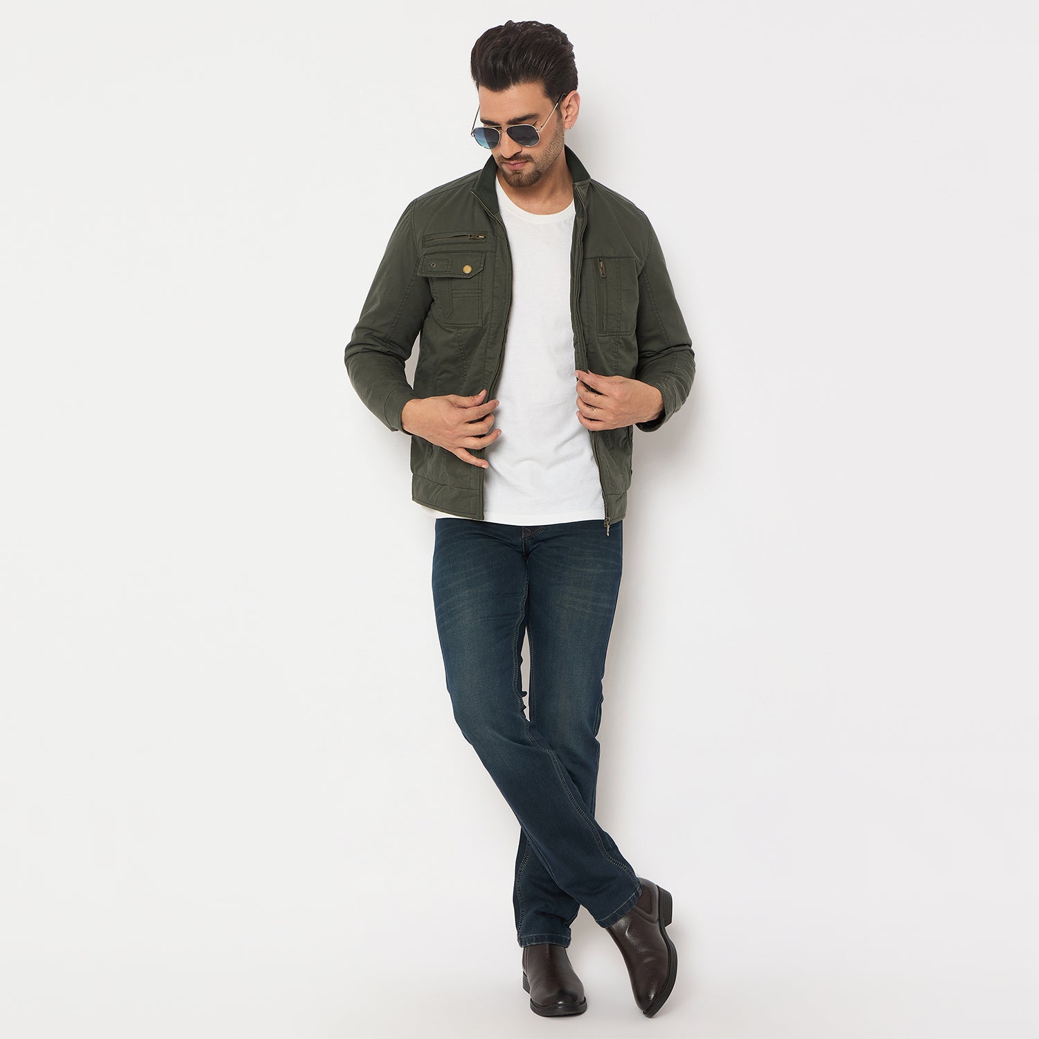 Duke Urban Men Full Sleeve Jacket (SDZ3122)