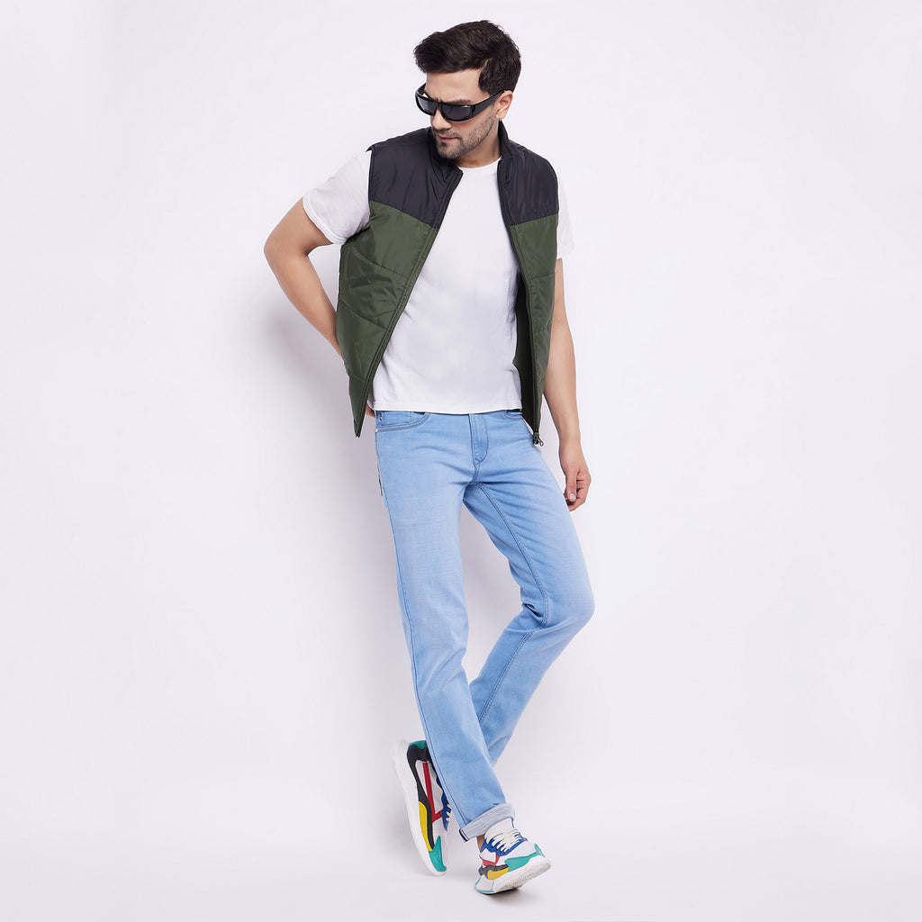 Duke Urban Men Sleeveless Reversible Jacket (SDZ3056)