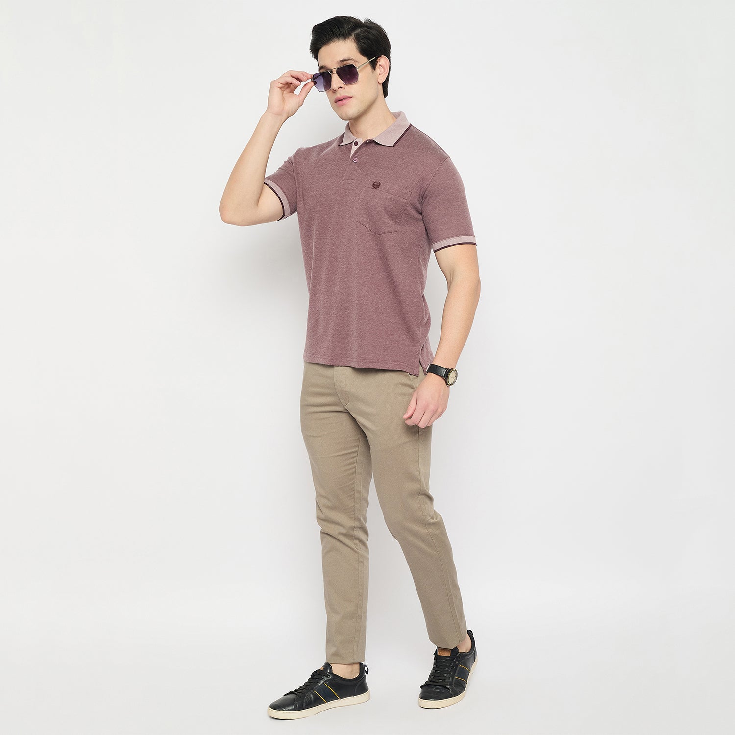 Duke Urban Men Half Sleeve Cotton Collared Tshirt (MSD67)