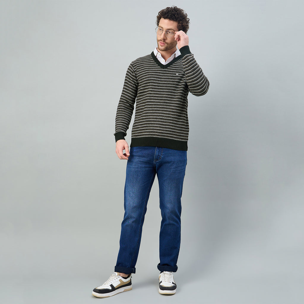 Duke Urban Men V Neck Regular Sweater (SDS2132)