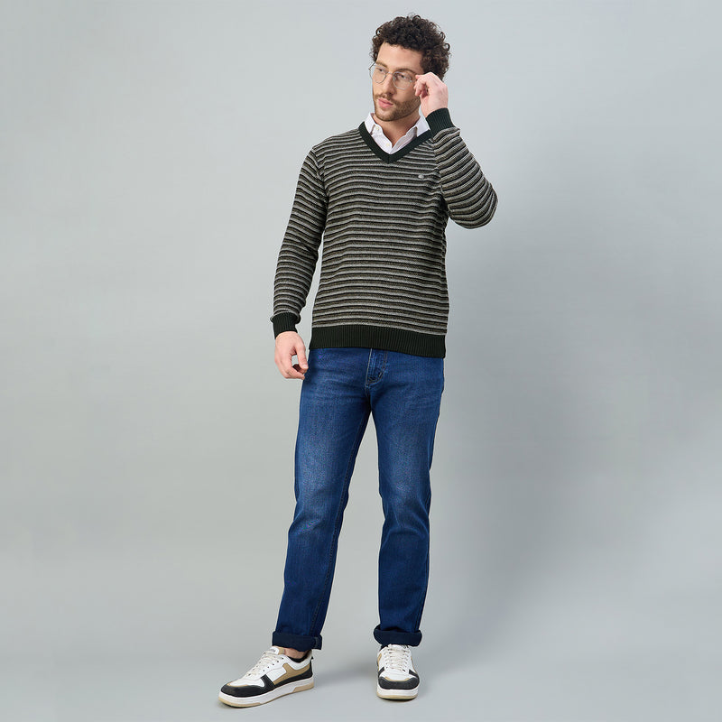 Duke Urban Men V Neck Regular Sweater (SDS2132)