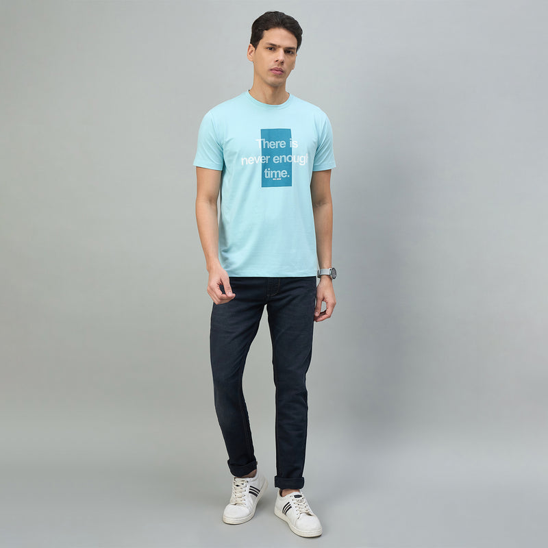 Duke Urban Men Slim Fit Mid-Rise Light Fade Stretchable Jeans (SDD9123S)