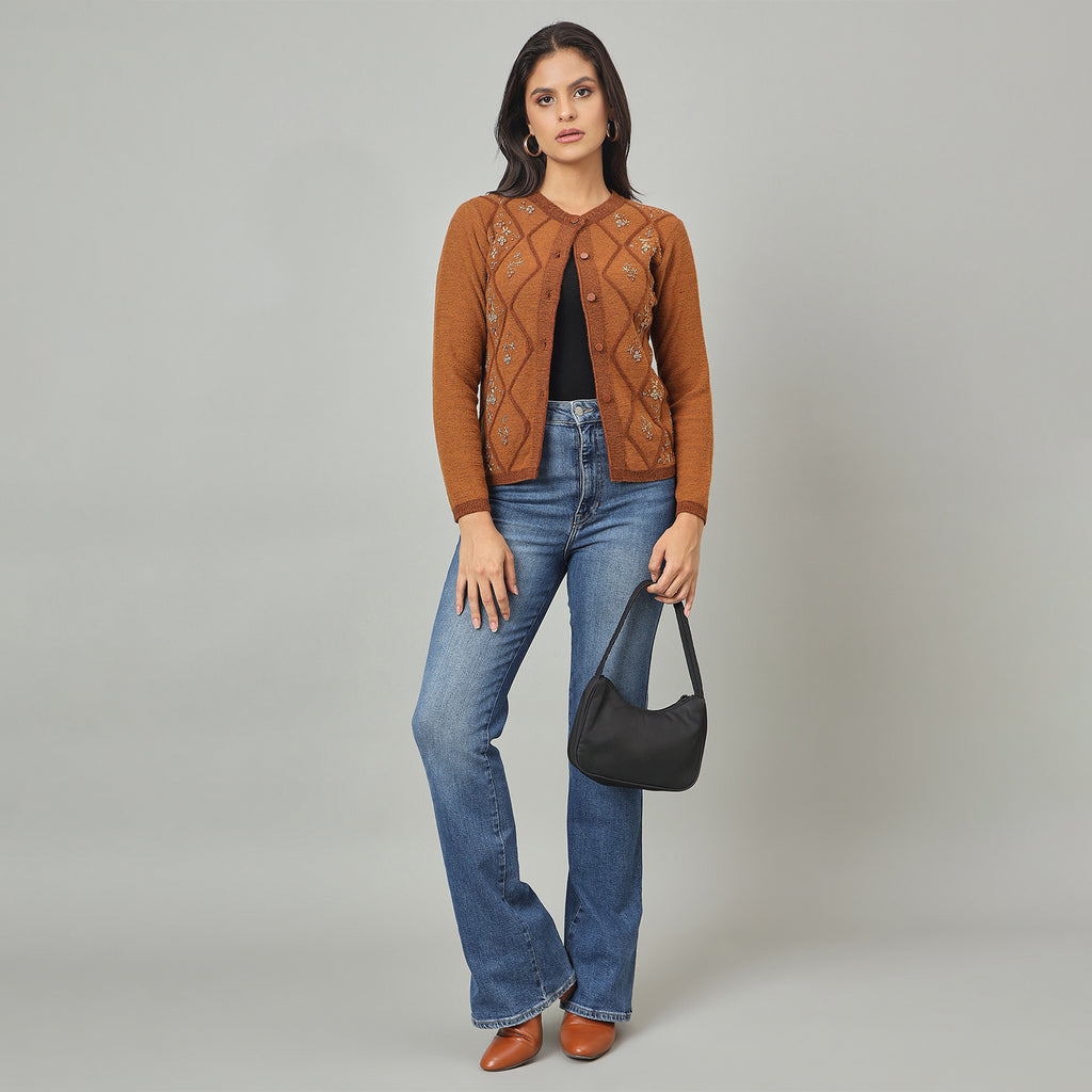 Duke Urban Women Front Open Short Sweater (SDS1406)