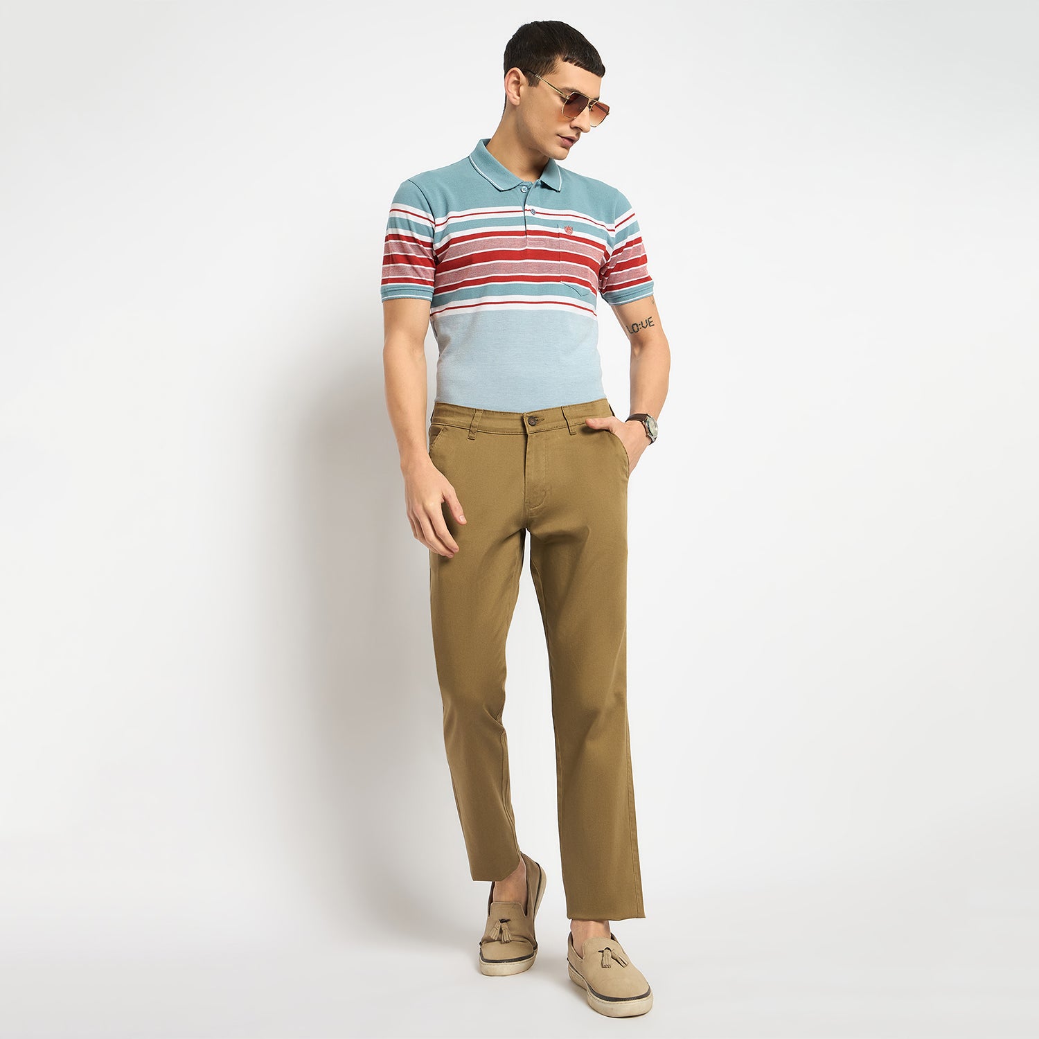 Duke Urban Men Cotton Chinos Trousers (SDT4627)