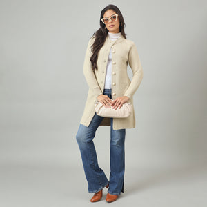 Duke Women Long Coat Regular Sweater (SDS1301)