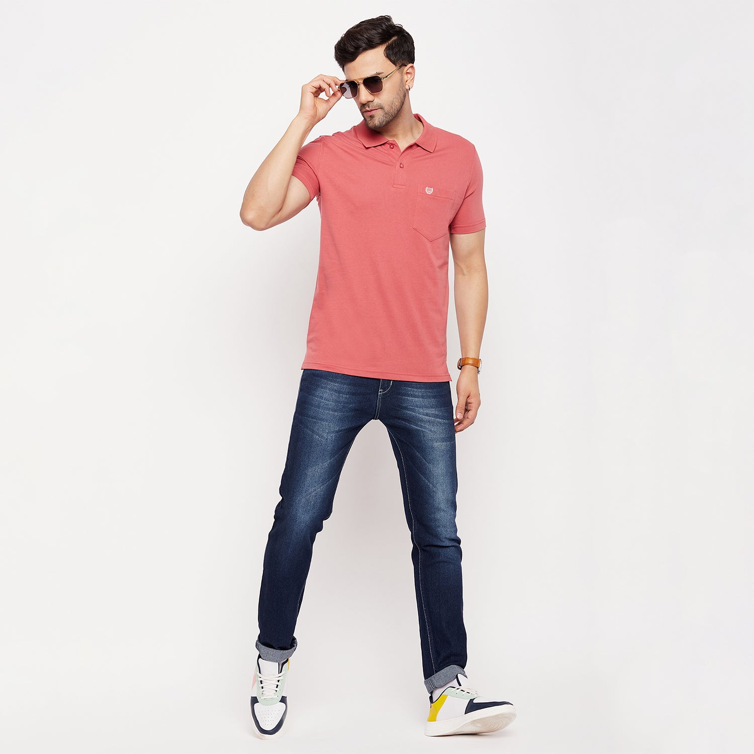 Duke Urban Men Half Sleeve Cotton T-shirt (ONSD38T)