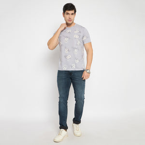 Duke Men Half Sleeve Cotton Tshirt (LF7486)