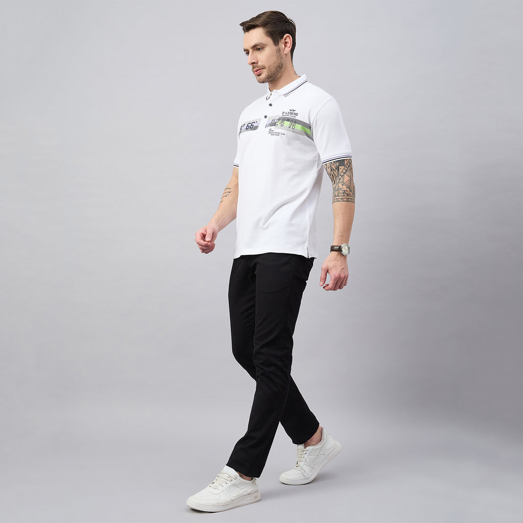 Duke Urban Men Half Sleeve Cotton Polo Tshirt (ON3169)