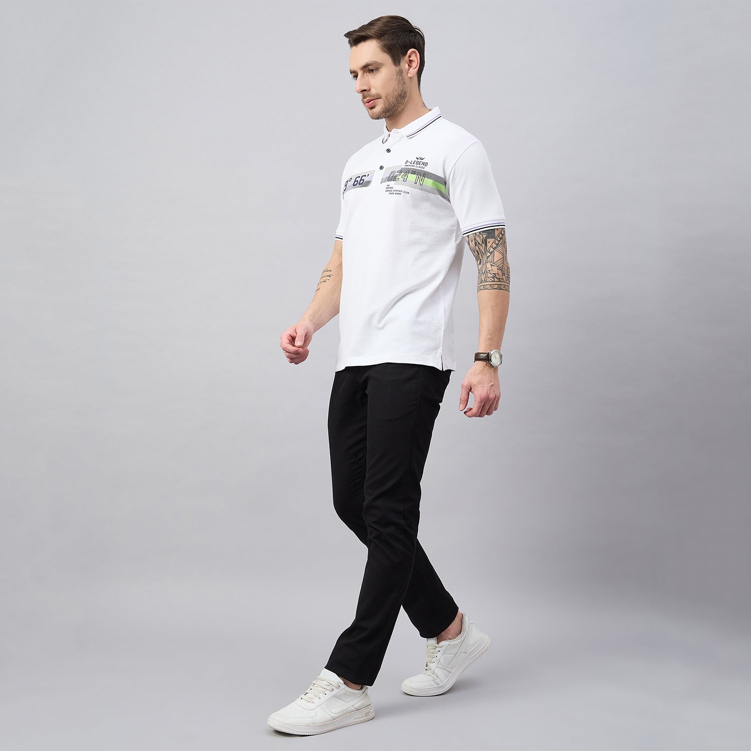Duke Urban Men Half Sleeve Cotton Polo Tshirt (ON3169)