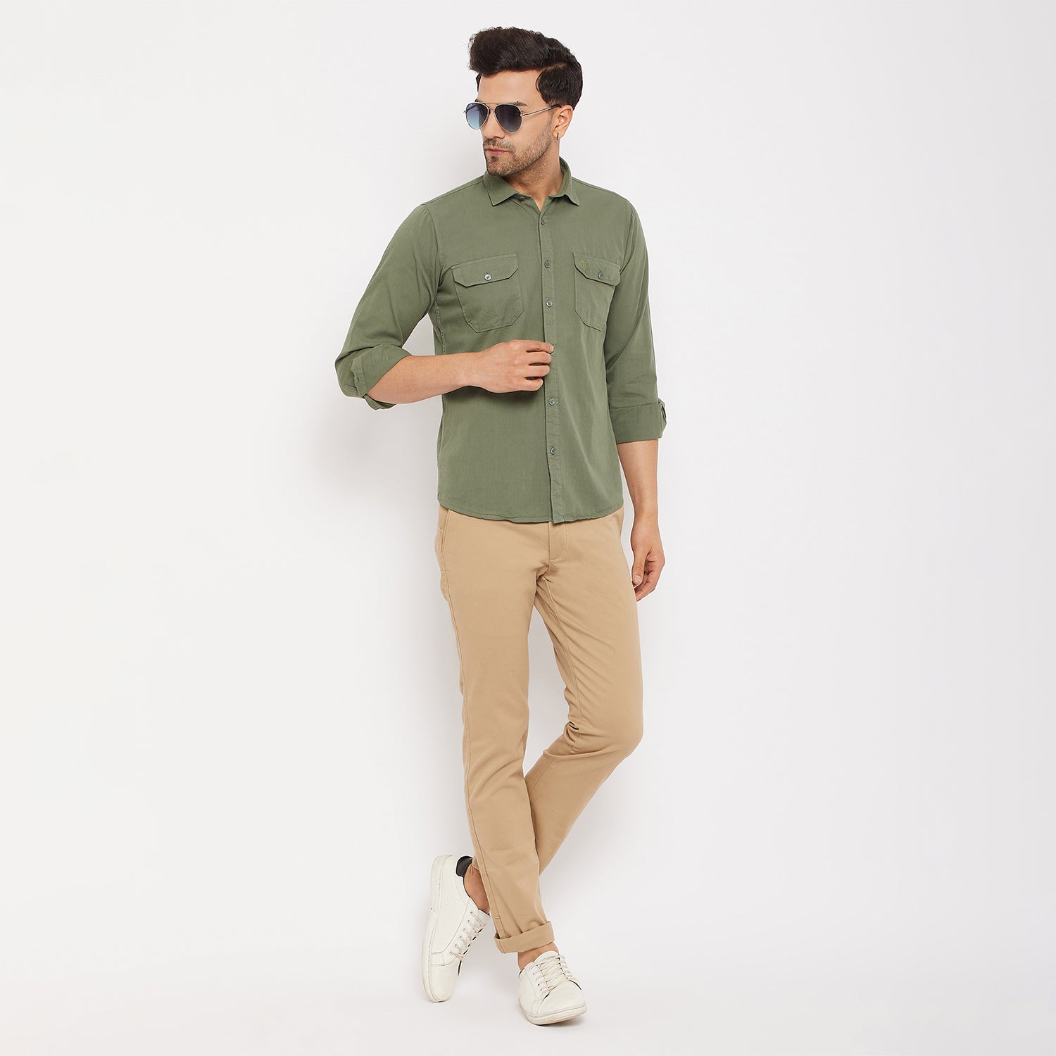 Duke Urban Men Cotton Full Sleeve Shirt (SDO9PLT)