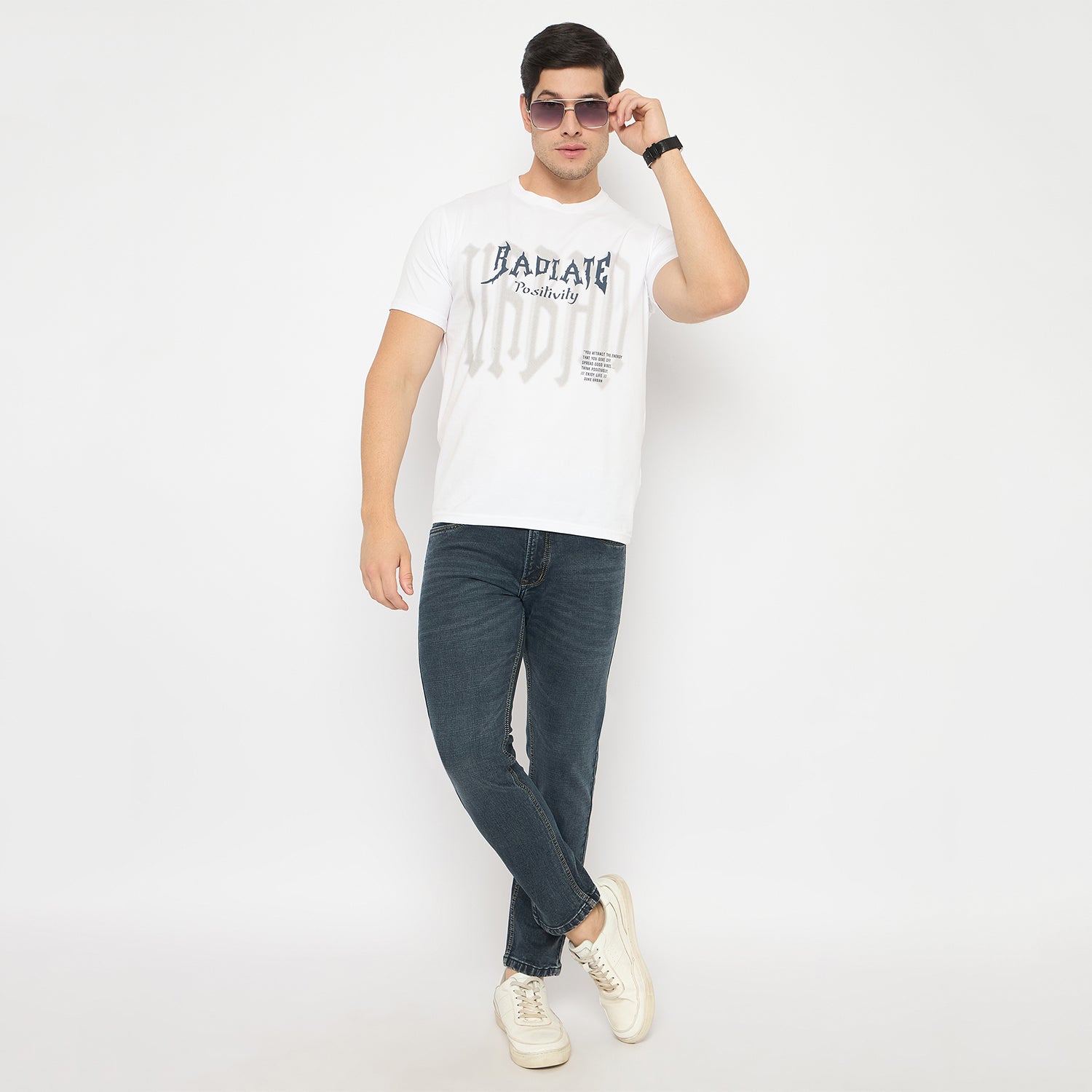 Duke Urban Men Half Sleeve Cotton Tshirt (LF7433)