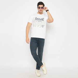 Duke Men Half Sleeve Cotton Tshirt (LF7433)