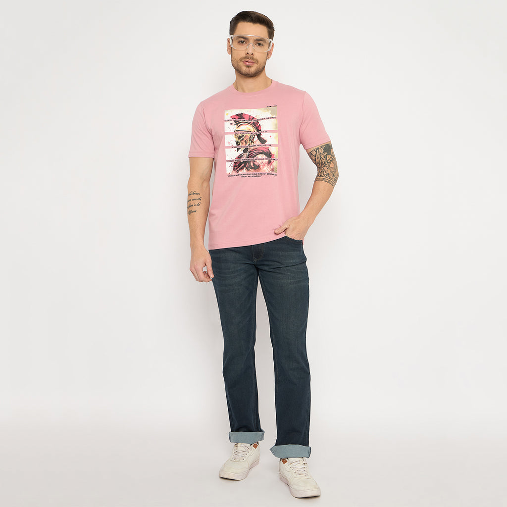 Duke Urban Men Half Sleeve Cotton Tshirt (LF7487)