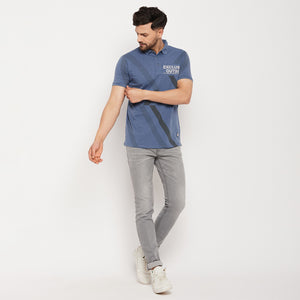 Duke Stardust Men Polo Neck Half Sleeve Cotton T-shirt (1115)