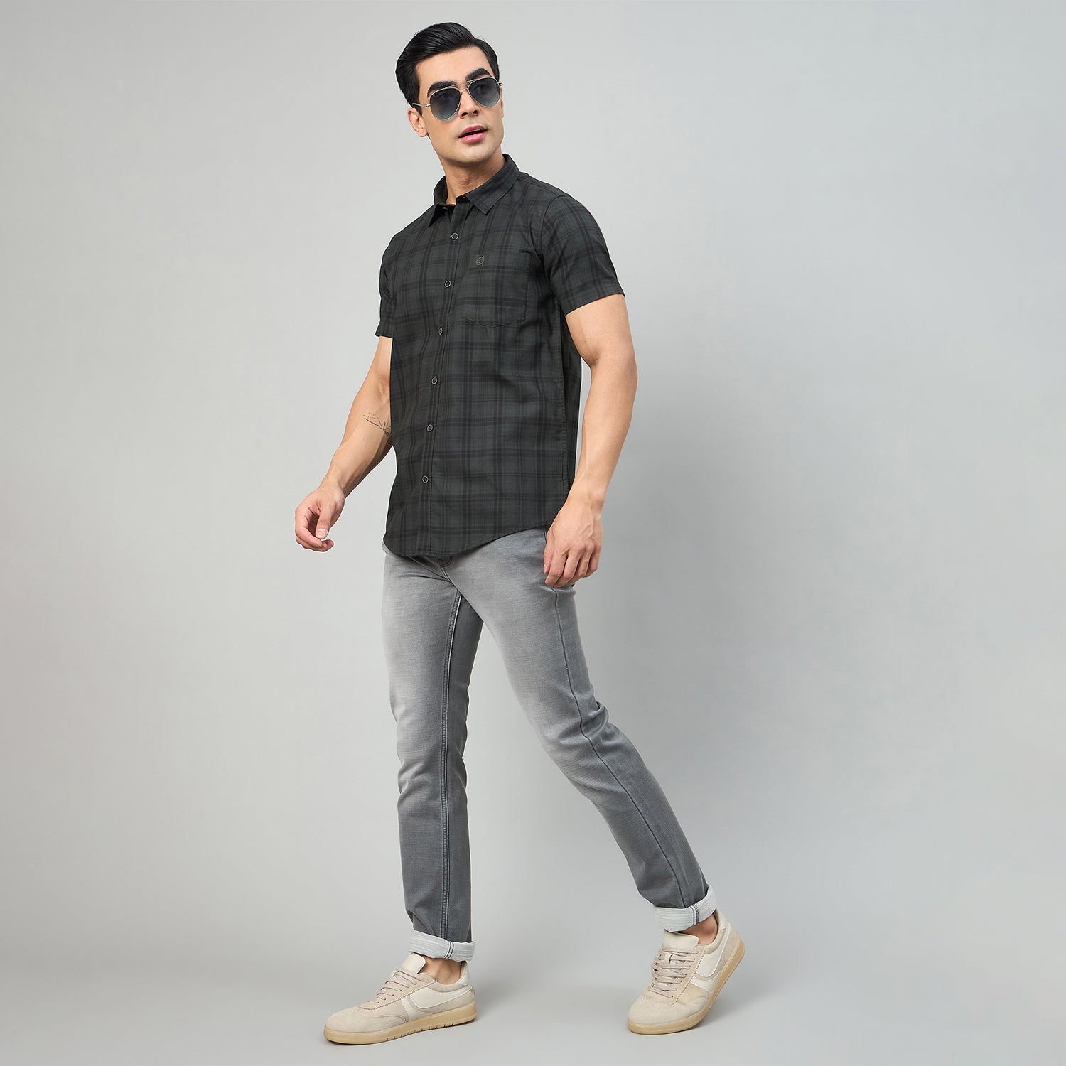 Duke Men Narrow Fit Stretchable Jeans (SDD5999N)