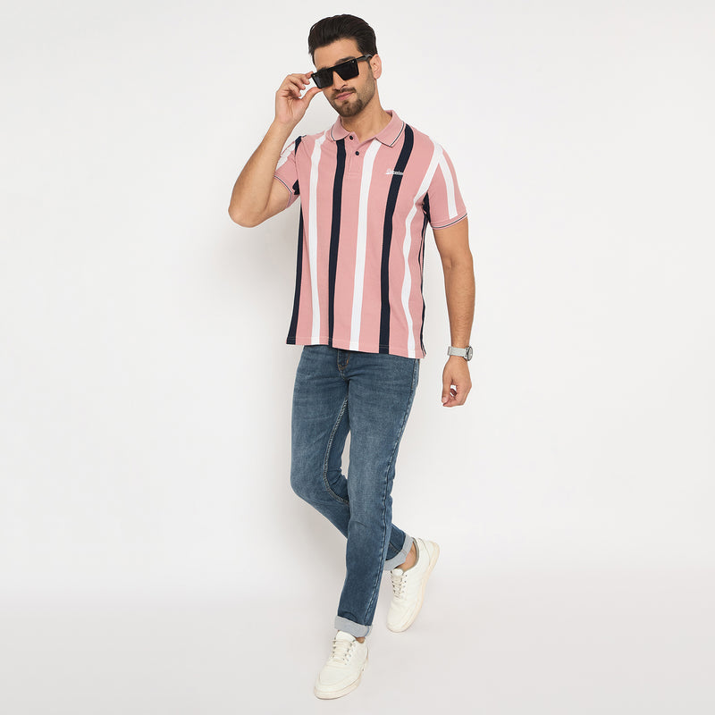 Duke Urban Men Half Sleeve Cotton T shirt (LF7345)