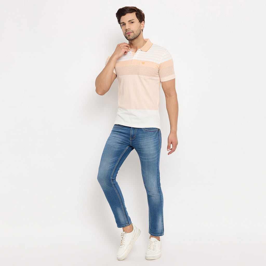 Duke Stardust Men Half Sleeve Cotton T-shirt (LF7256)