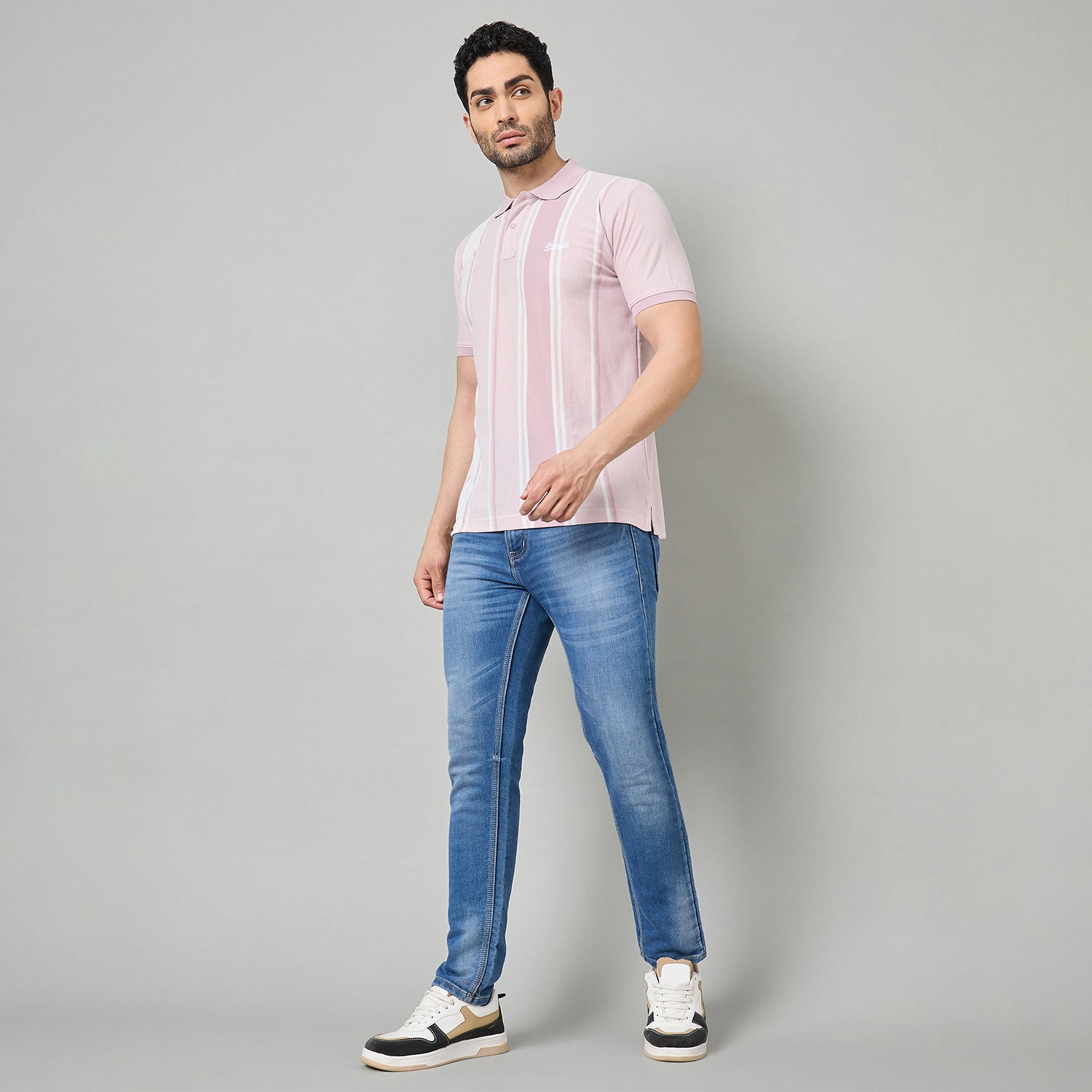 Duke Men Half Sleeve Cotton Tshirt (LF7656)