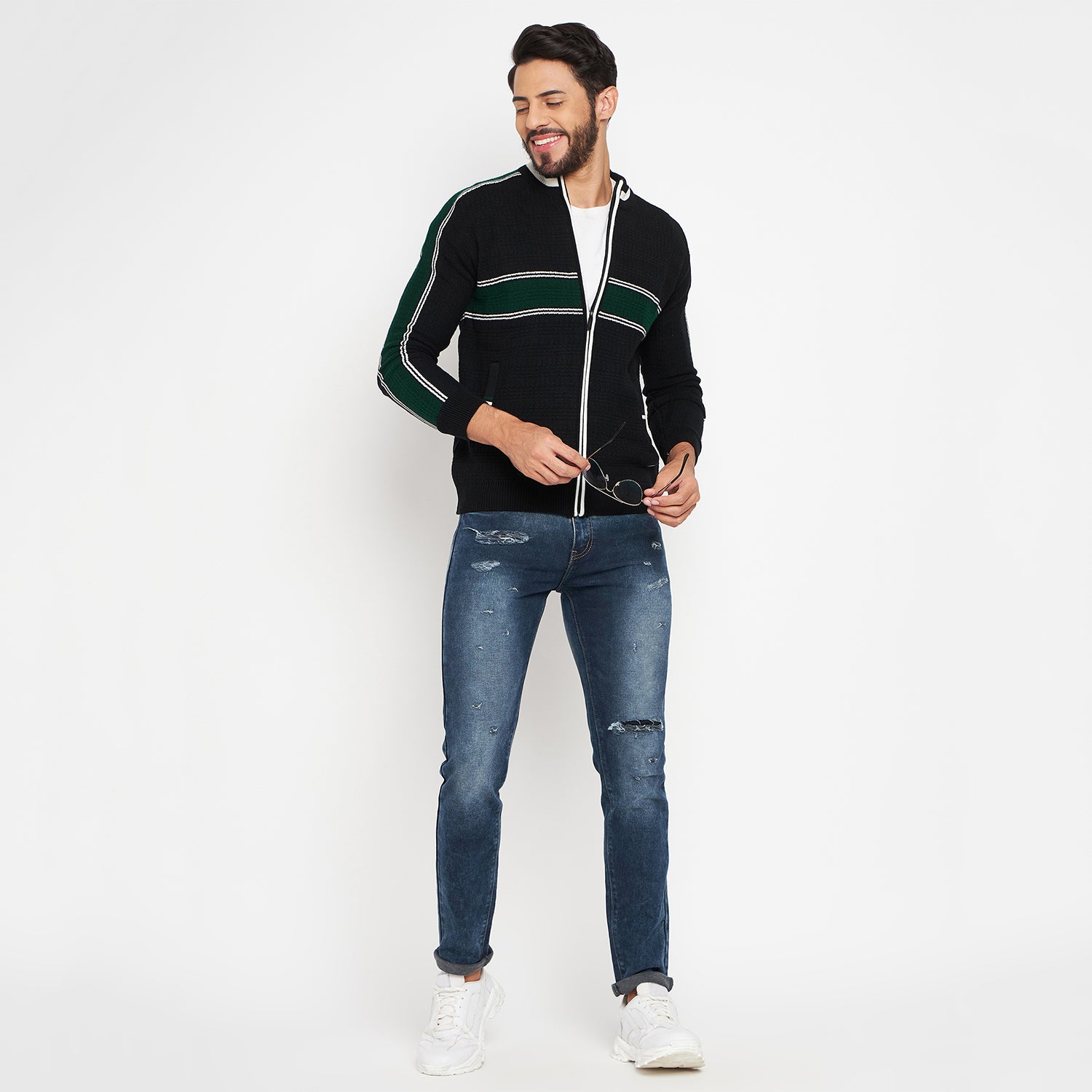 Duke Urban Men Full Sleeve Round Neck Pullover (SDS2085)