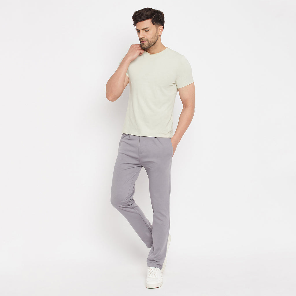 Duke Urban Men Solid Track Pant (LF5661)