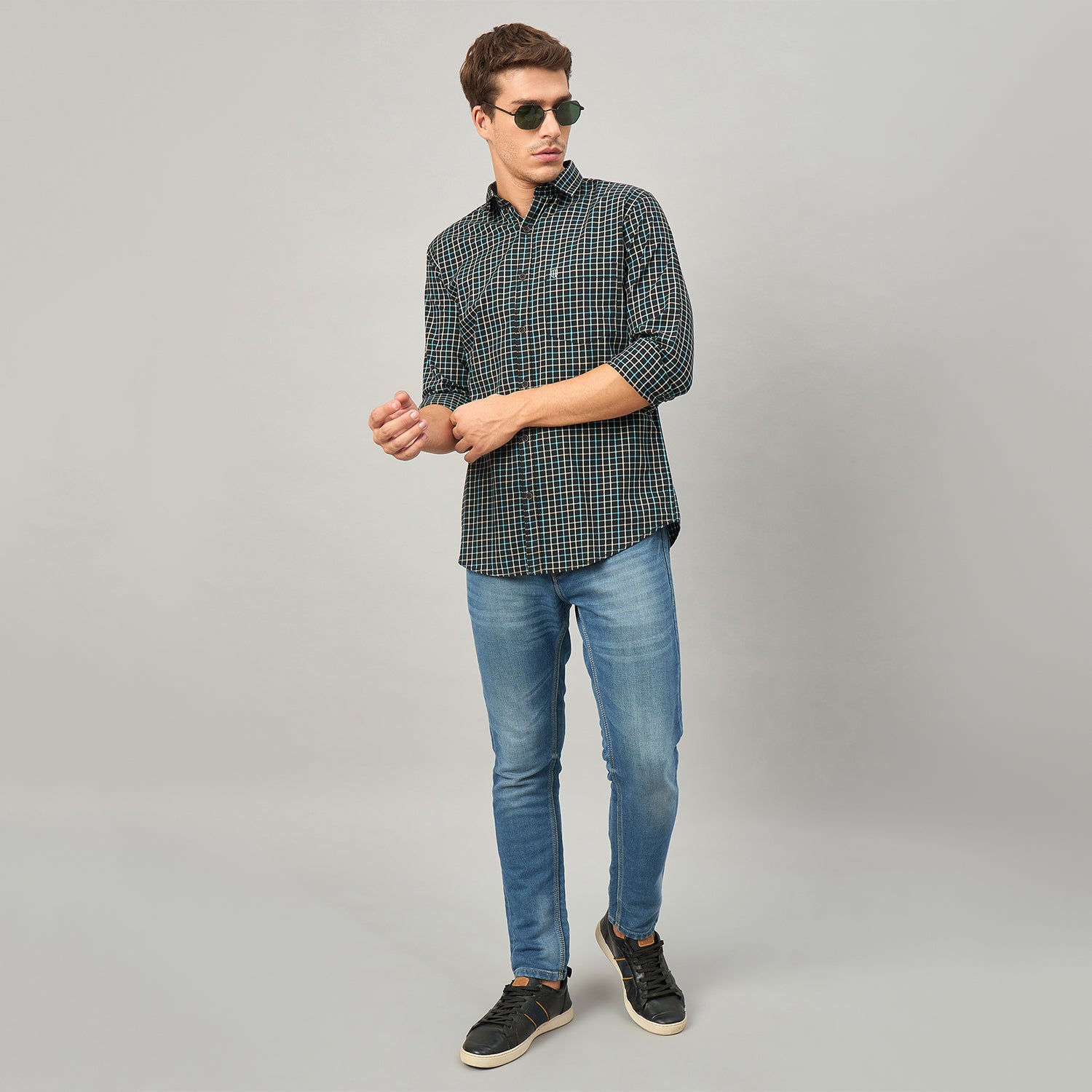 Duke Urban Men Full Sleeve Cotton Shirt (SDO5CKBF)